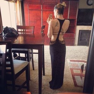 Urban Outfitters Crochet Maxi Dress